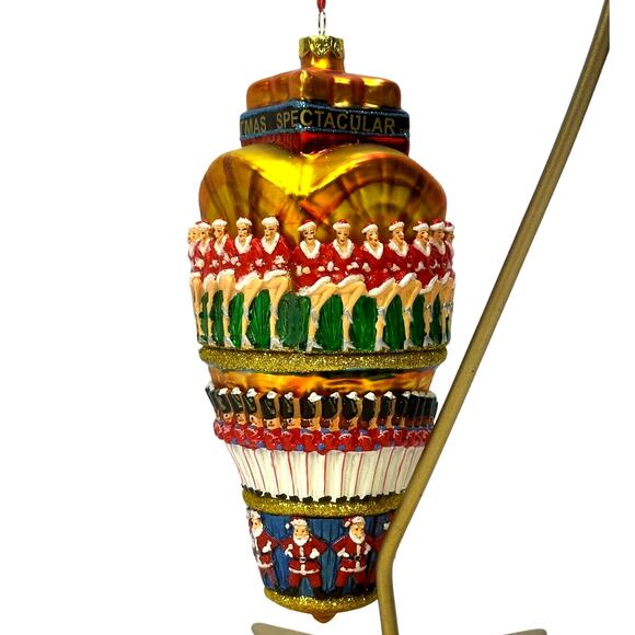 Rare Radio City Music Hall Rockettes Christmas Spectacular 2011 Ornament-Wow - Picture 1 of 16